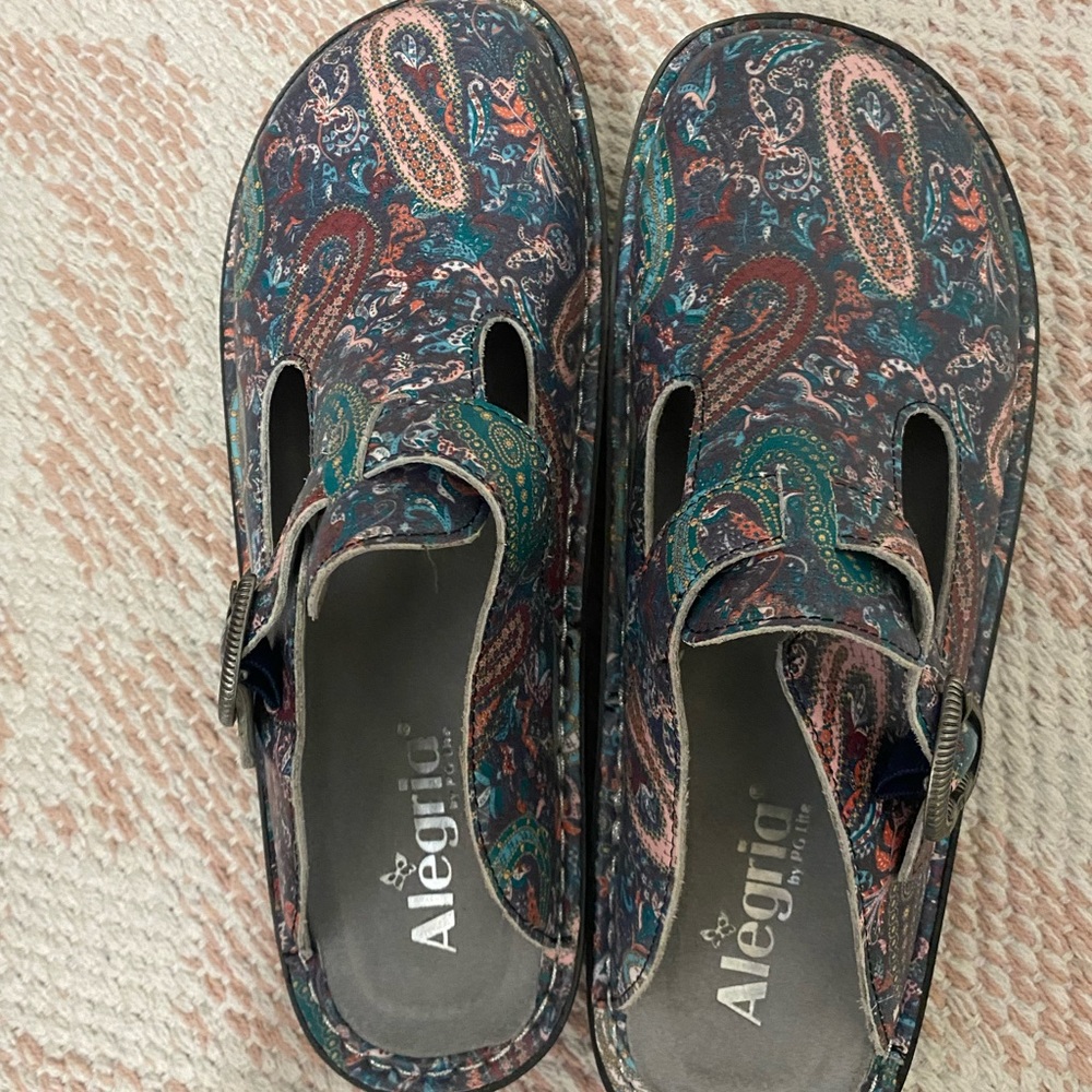 Algeria Paisley Clogs